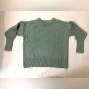 Philosophy knitted green sweater.